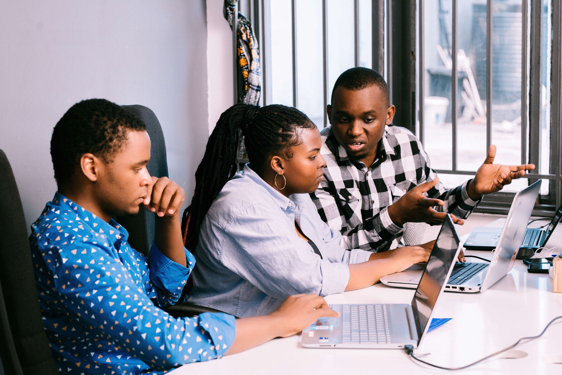 Training sessions of your future work force: IT experts and Software Engineers from Kigali, Rwanda.