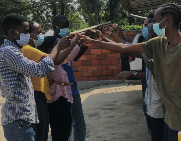 Training sessions of your future work force: IT experts and Software Engineers from Kigali, Rwanda.